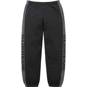 Supreme Jacquard Stripe Sweatpant Black