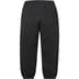 Supreme Jacquard Stripe Sweatpant - Black (front)