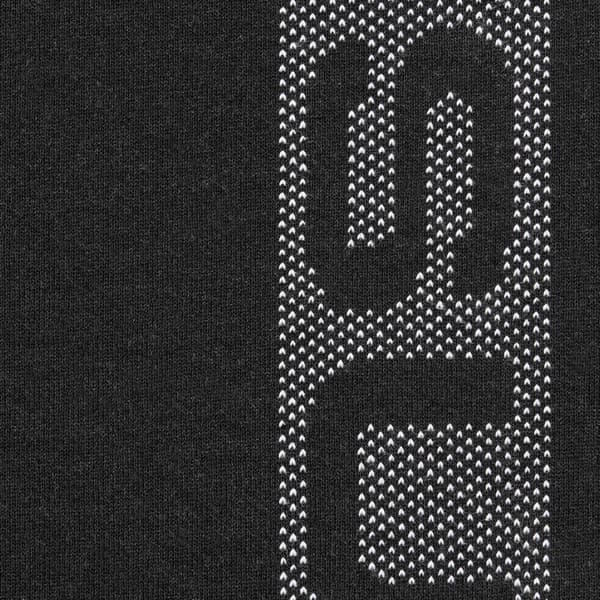 Supreme Jacquard Stripe Sweatpant - Black (front)