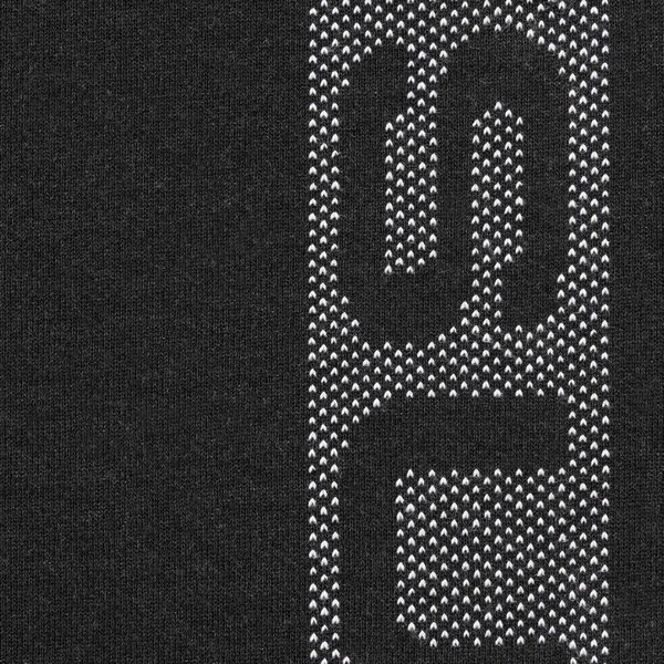 Supreme Jacquard Stripe Sweatpant - Black (front)