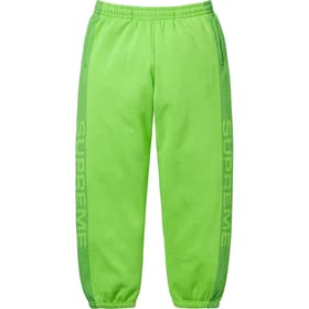 Supreme Jacquard Stripe Sweatpant Bright Green