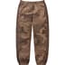 Supreme Jacquard Stripe Sweatpant - Brown Camo (front)