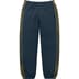 Supreme Jacquard Stripe Sweatpant - Navy (front)