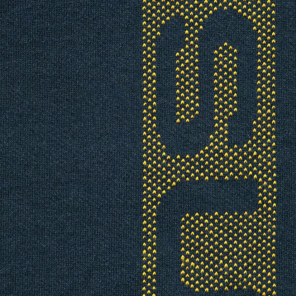 Supreme Jacquard Stripe Sweatpant - Navy (front)