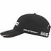 Supreme Jagged Visor 6-Panel - Black (front)