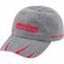 Supreme Jagged Visor 6-Panel - Grey (front)