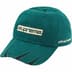 Supreme Jagged Visor 6-Panel - Teal (front)