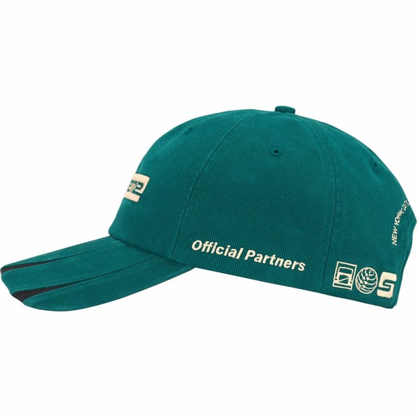 Supreme Jagged Visor 6-Panel - Teal (front)