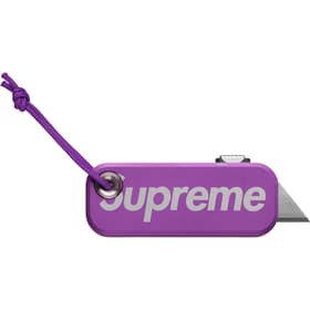 Supreme James Brand Palmer Utility Knife Purple
