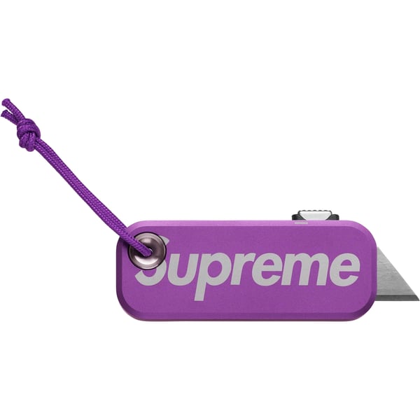 Supreme James Brand Palmer Utility Knife - Purple (front)
