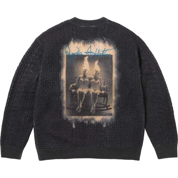 Supreme Jane's Addiction Cardigan - Black (front)