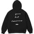 Supreme Jane's Addiction Hooded Sweatshirt - Black (front)