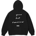 Supreme Jane's Addiction Hooded Sweatshirt - Black (front)