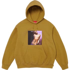 Supreme Jane&#39;s Addiction Hooded Sweatshirt Dark Mustard