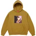 Supreme Jane's Addiction Hooded Sweatshirt - Dark Mustard (front)