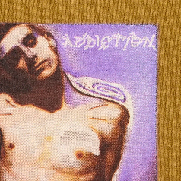 Supreme Jane's Addiction Hooded Sweatshirt - Dark Mustard (front)