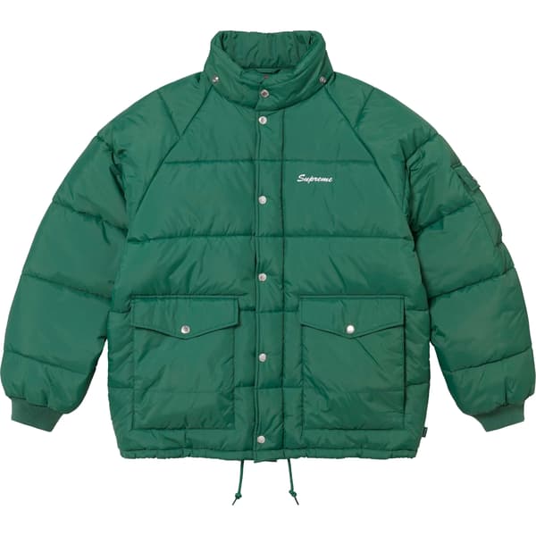 Supreme Jane's Addiction Mechanics Jacket - Green (front)