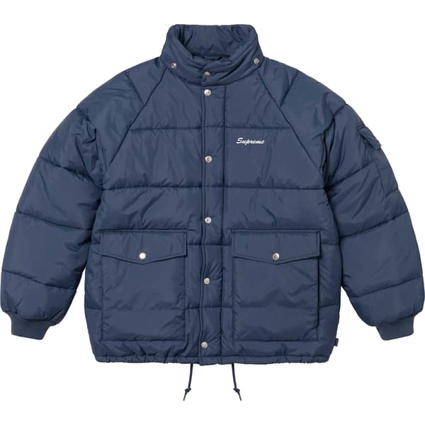 Supreme Jane's Addiction Mechanics Jacket - Navy (front)
