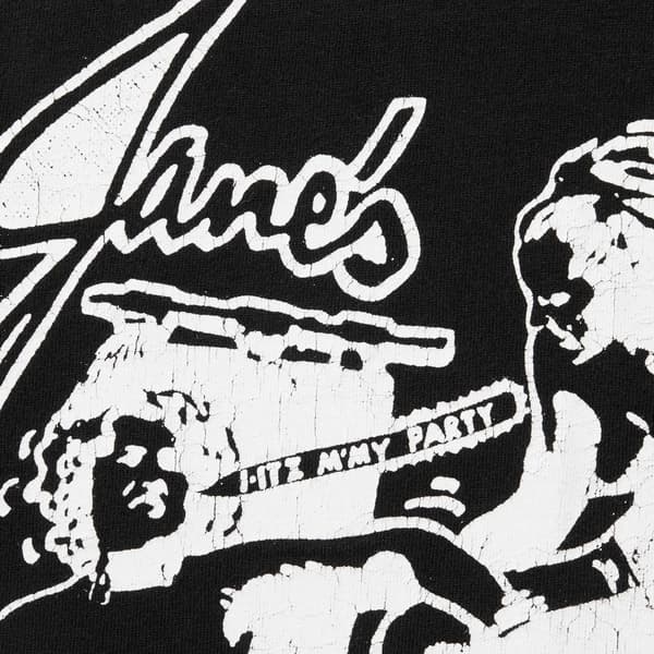 Supreme Jane's Addiction Ringer Tee - Black (front)