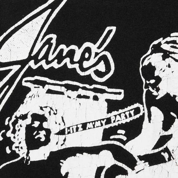 Supreme Jane's Addiction Ringer Tee - Black (front)