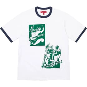Supreme Jane&#39;s Addiction Ringer Tee White