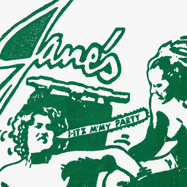 Supreme Jane's Addiction Ringer Tee - White (front)