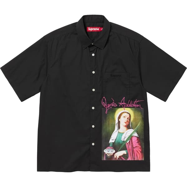 Supreme Jane's Addiction S/S Shirt - Black (front)