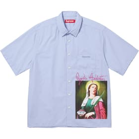 Supreme Jane&#39;s Addiction S/S Shirt Light Blue