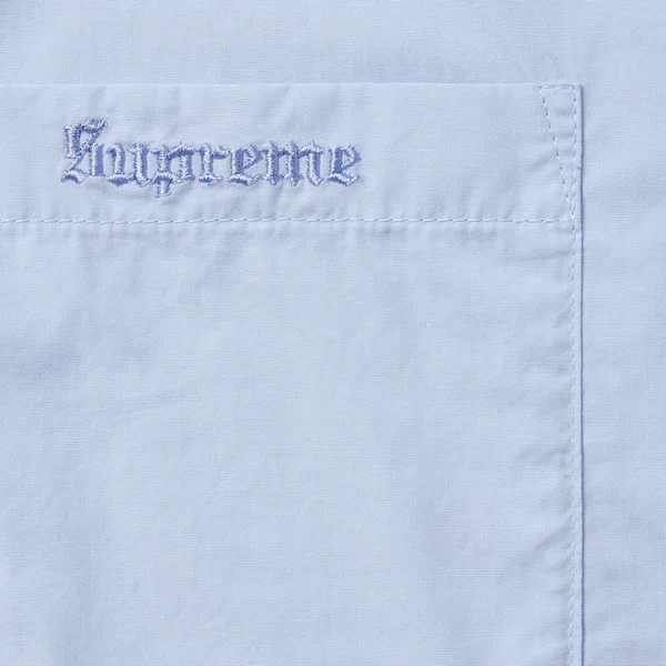 Supreme Jane's Addiction S/S Shirt - Light Blue (front)