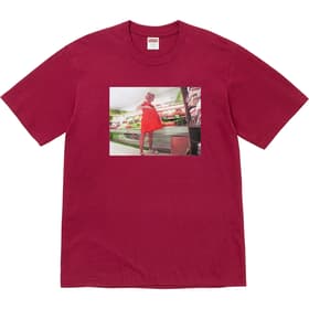 Supreme Jane&#39;s Addiction Stealing Tee Cardinal