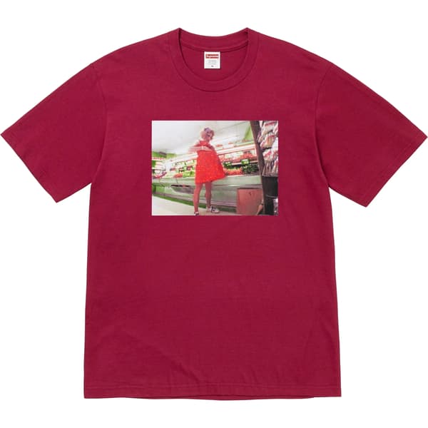 Supreme Jane's Addiction Stealing Tee - Cardinal (front)