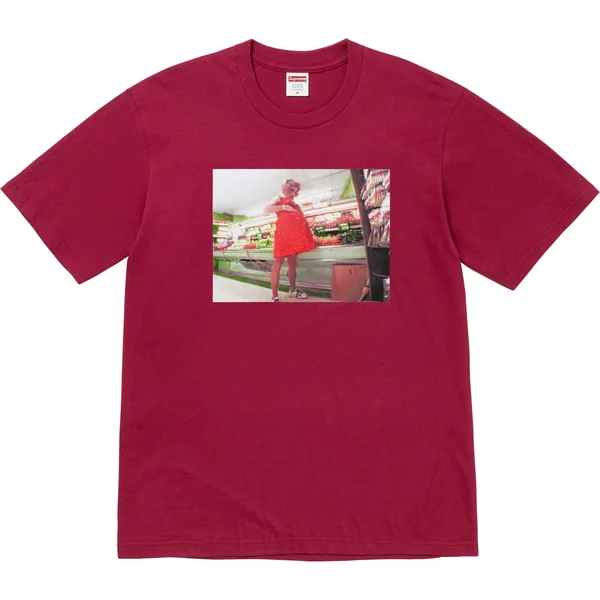 Supreme Jane's Addiction Stealing Tee - Cardinal (front)