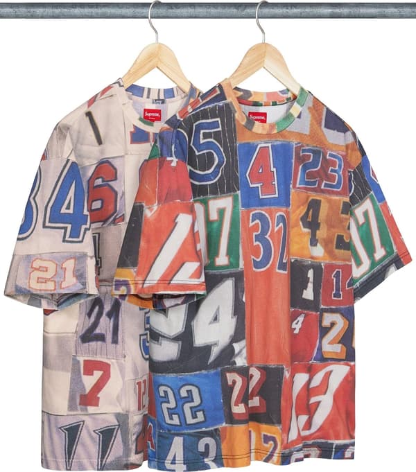 Supreme Jersey Collage S/S Top - Product Image