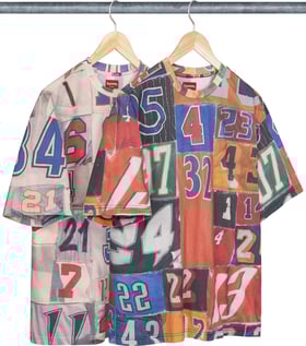 Supreme Jersey Collage S/S Top