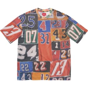 Supreme Jersey Collage S/S Top Multicolor