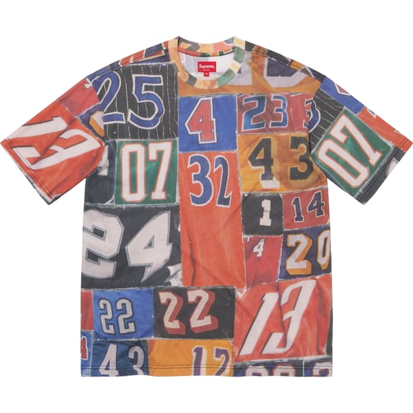 Supreme Jersey Collage S/S Top - Multicolor (front)