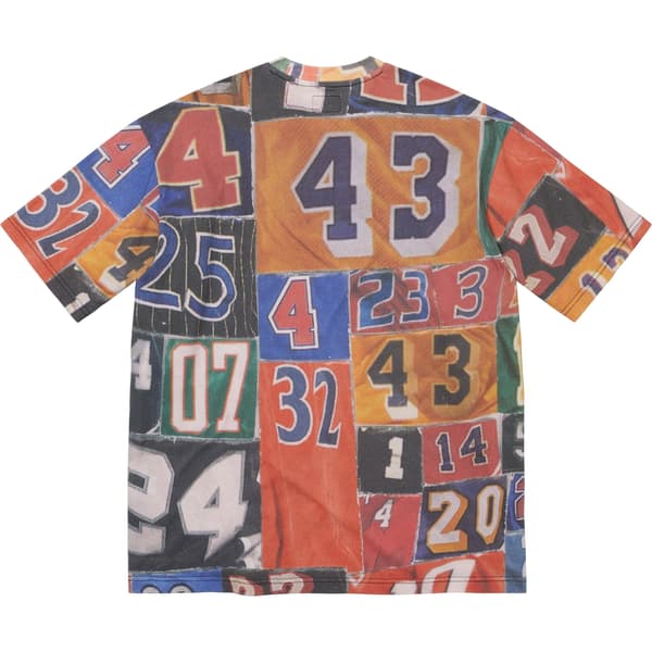 Supreme Jersey Collage S/S Top - Multicolor (front)