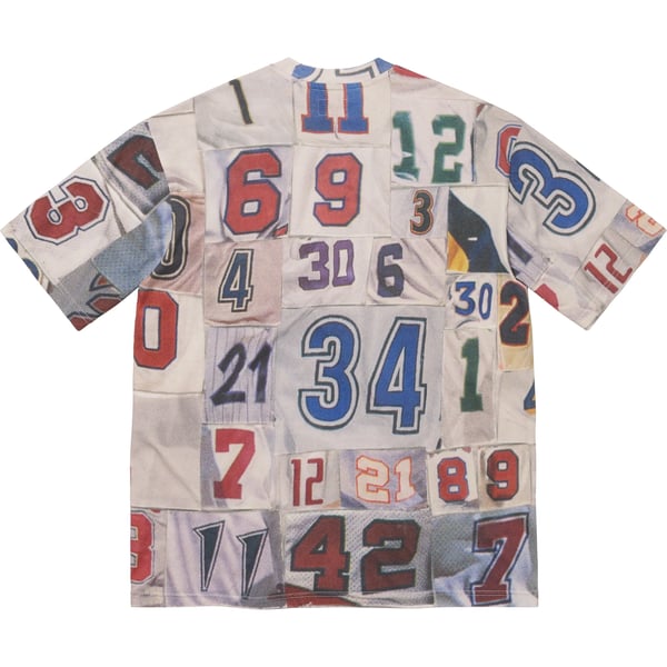Supreme Jersey Collage S/S Top - White (front)