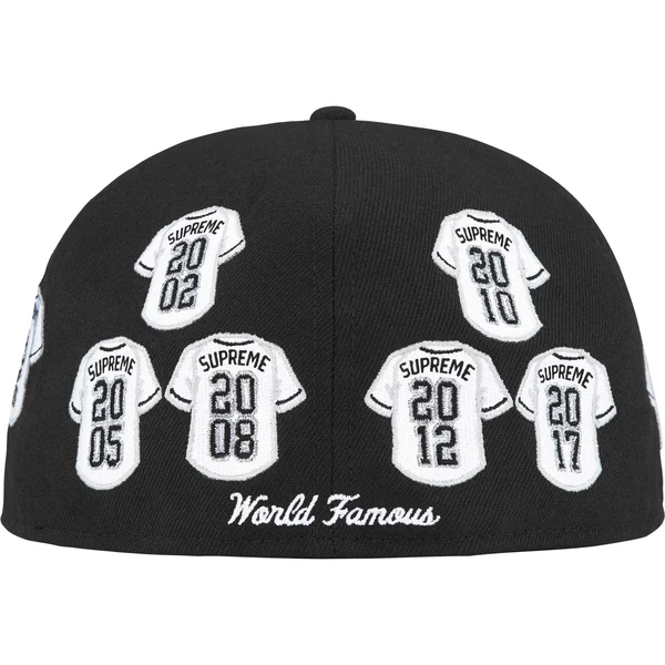 Supreme Jerseys Box Logo New Era - Black (front)