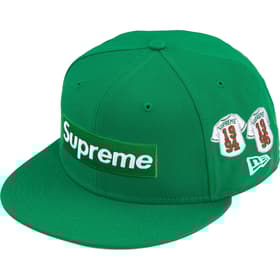 Supreme Jerseys Box Logo New Era Green
