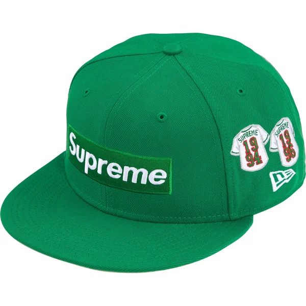 Supreme Jerseys Box Logo New Era - Green (front)