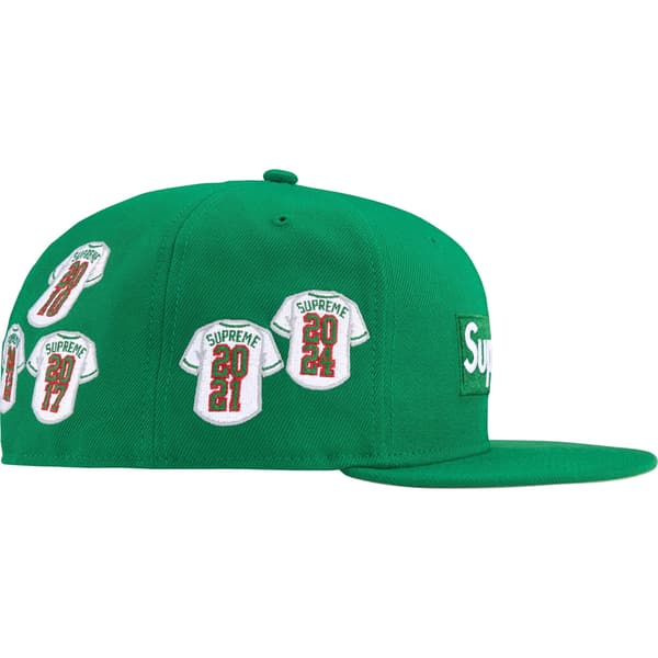 Supreme Jerseys Box Logo New Era - Green (front)