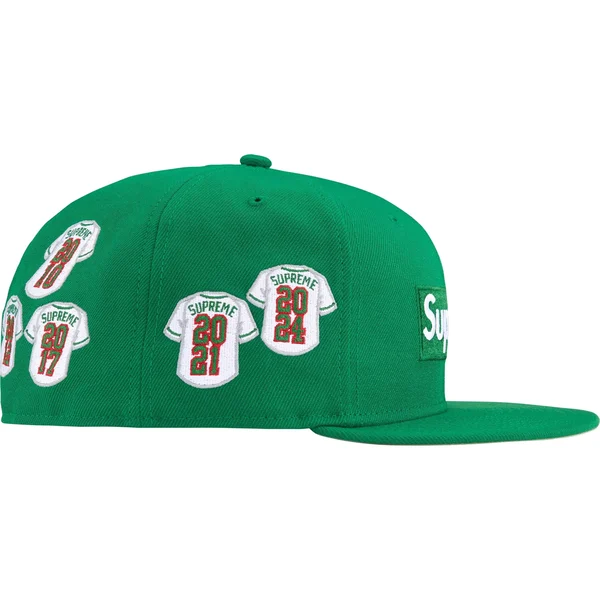 Supreme Jerseys Box Logo New Era - Green (front)