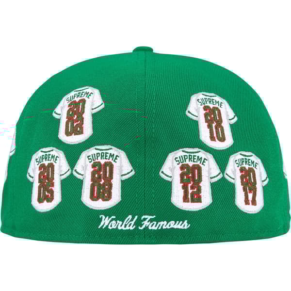 Supreme Jerseys Box Logo New Era - Green (front)
