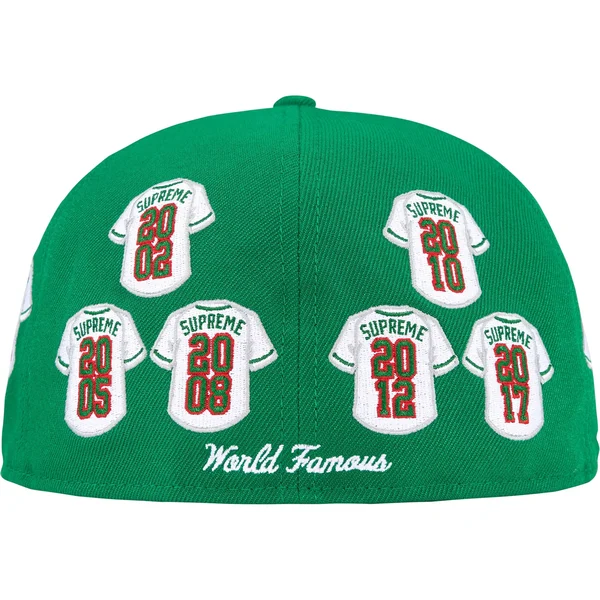 Supreme Jerseys Box Logo New Era - Green (front)