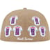 Supreme Jerseys Box Logo New Era - Khaki (front)