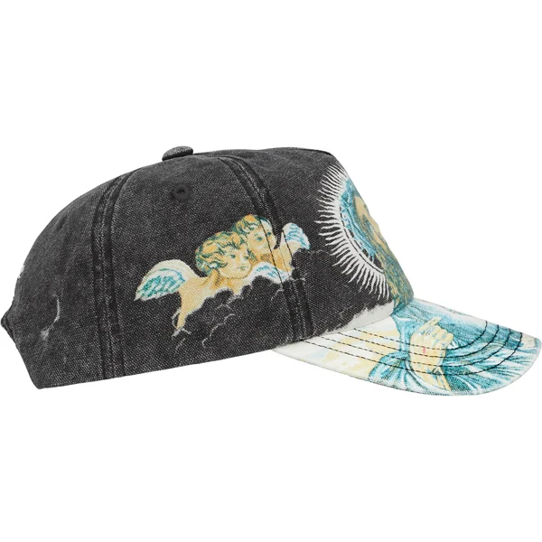 Supreme Jesus 5-Panel - Black (front)