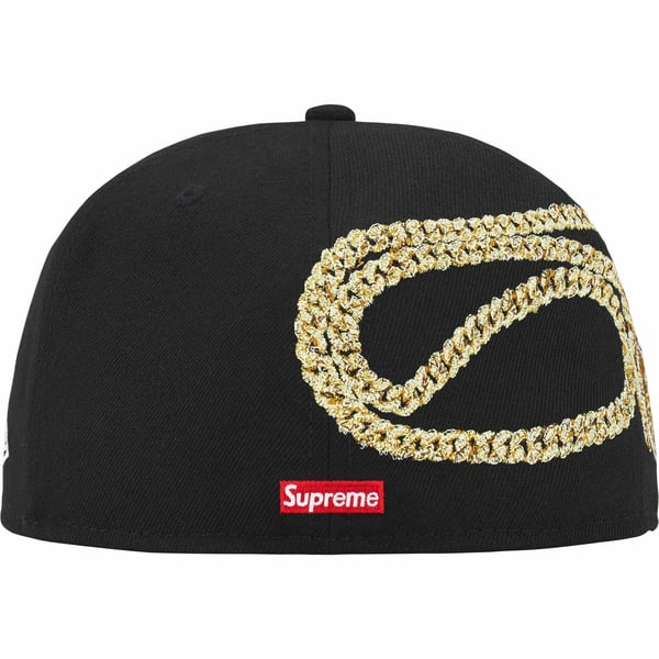Supreme Jesus Piece S Logo New Era - Black (front)