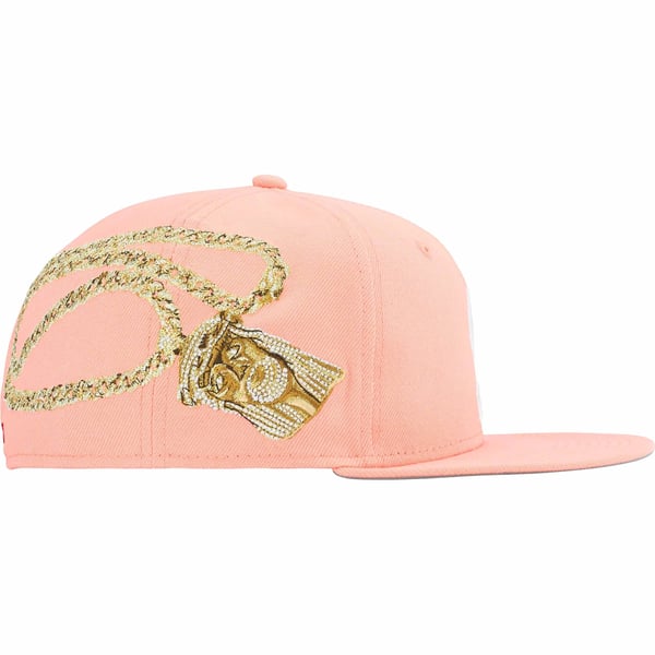 Supreme Jesus Piece S Logo New Era - Light Pink (front)