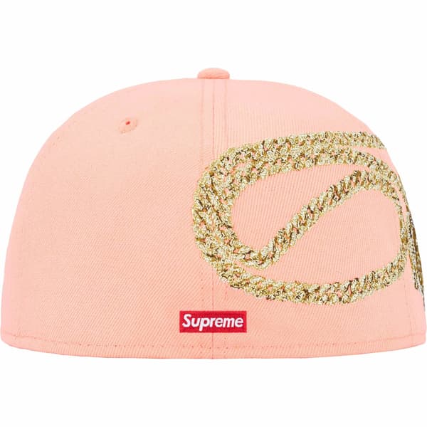 Supreme Jesus Piece S Logo New Era - Light Pink (front)